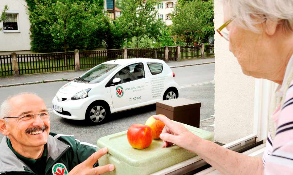 Essen auf Rädern in Dresden